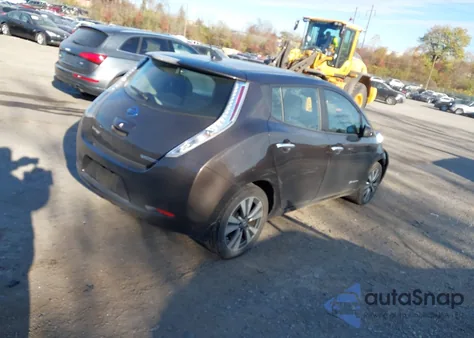 2016 Nissan Leaf Sv z USA, uszkodzony, nr VIN 1N4BZ0CP5GC303801